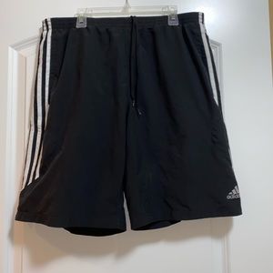 Men’s black Adidas shorts